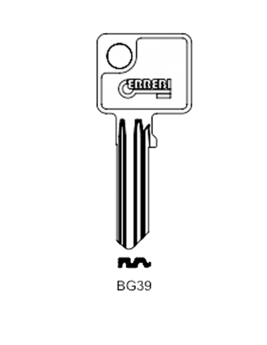 Key blank BG31