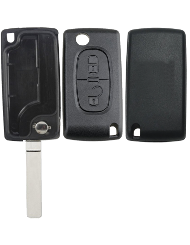 Flip key shell HF63P 2B (battery...