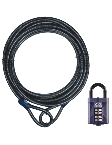 Bike lock Squire CP50 12C/10000 Cable...
