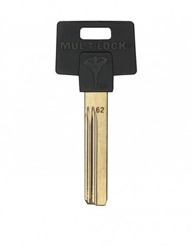 Key blank MUL-T-LOCK profile 062 Black