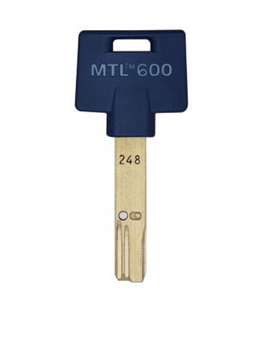 Key blank MUL-T-LOCK profile MTL600 248+