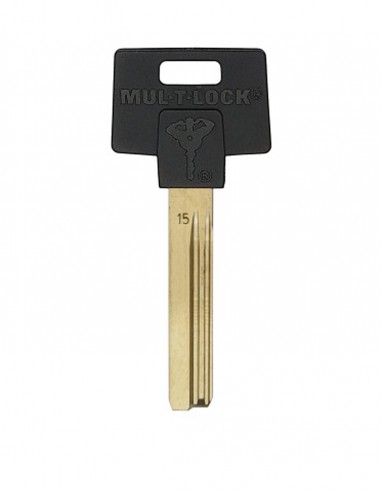 Key blank MUL-T-LOCK profile 015