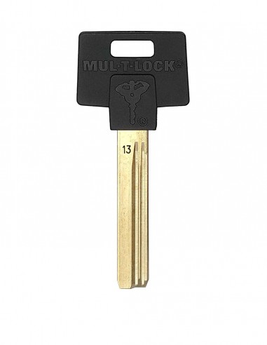 Key blank MUL-T-LOCK profile 013
