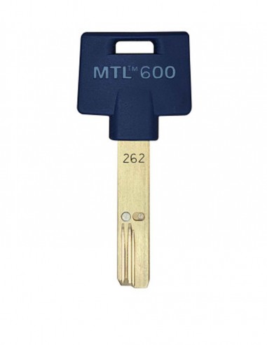 Key blank MUL-T-LOCK profile MTL600 262+