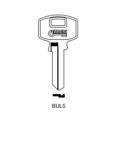 Key blank BUL5