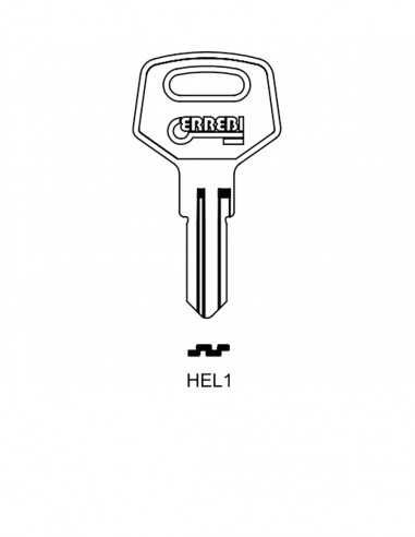 Key blank HEL1
