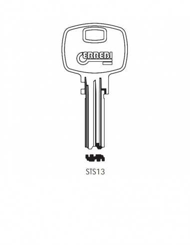 Key blank STS13