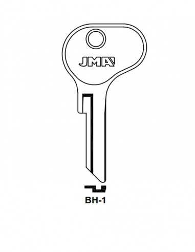 Key blank BH-1