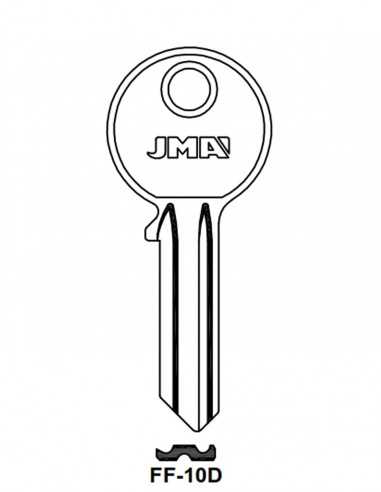 Key blank FF-10D
