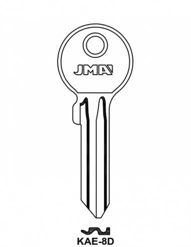 Key blank KAE-8D