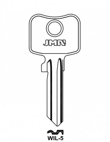 Key blank WIL-5