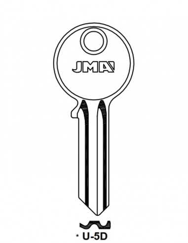 Key blank U-5D
