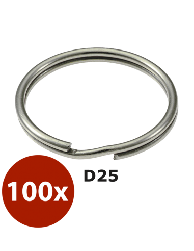 Split key rings AN-25 NI