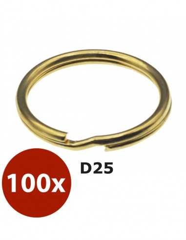 Split key rings AN-25 BR