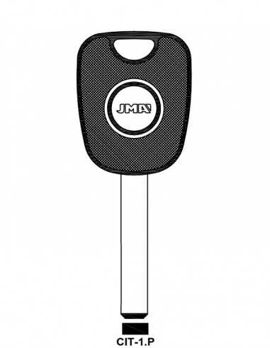 Transponder key shell T00CIT-1P