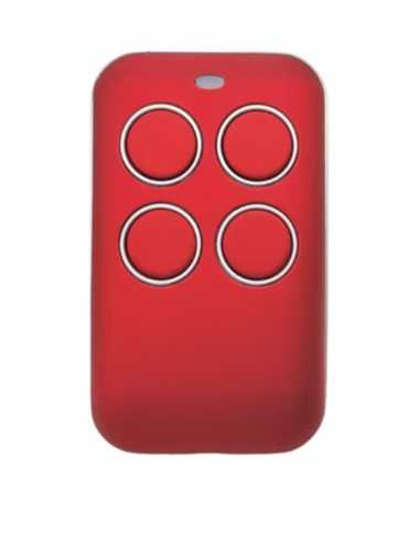 Universal remote control 280-868 Mhz Red