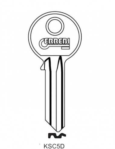 Key blank KSC5D