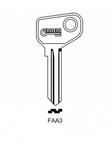 Key blank FAA3