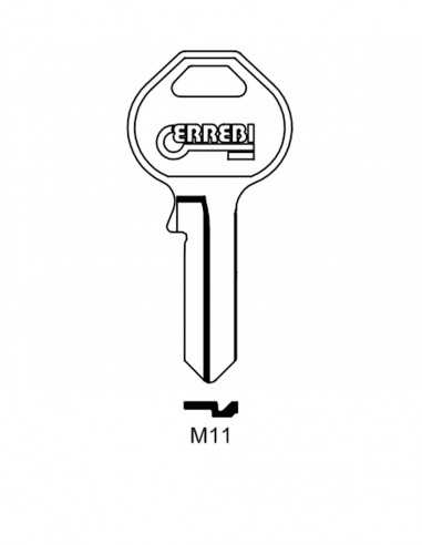 Key blank M11