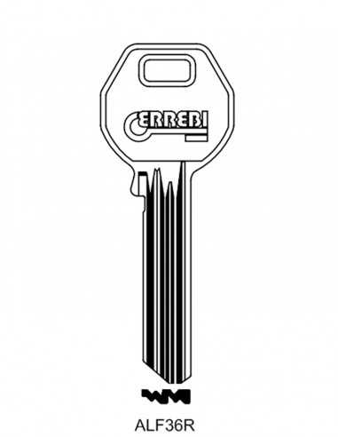 Key blank ALF36R