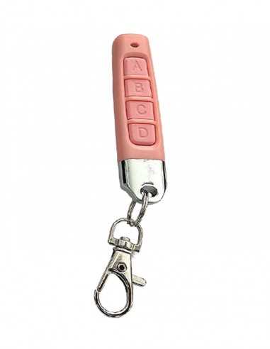 Self learning remote control slim pink