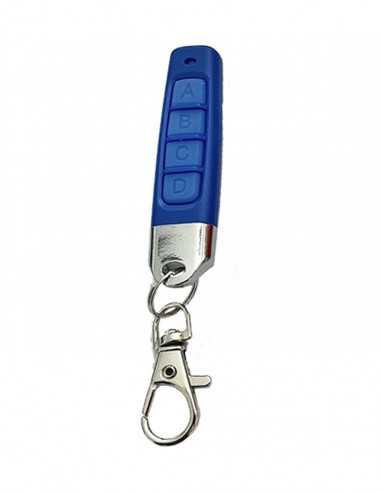 Self learning remote control slim blue