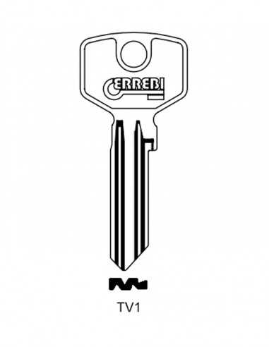 Key blank TV1