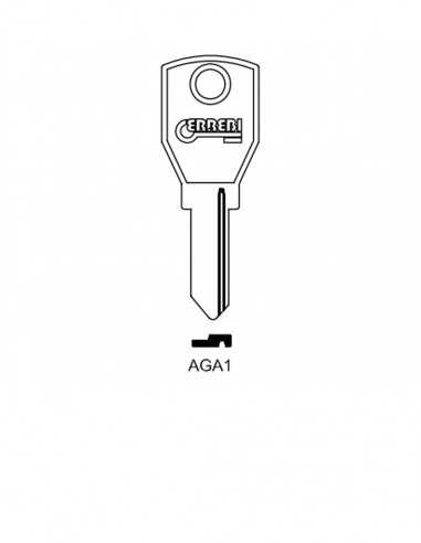 Key blank AGA1