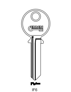 Key blank IF6