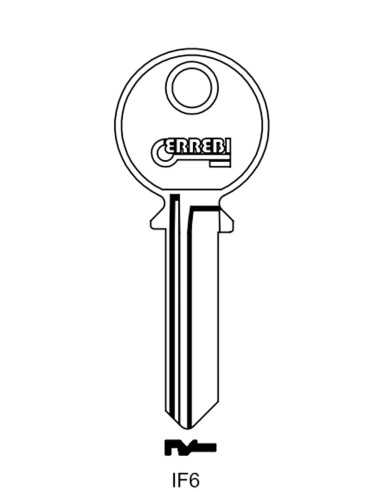 Key blank IF6