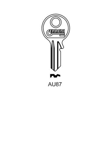 Key blank AU87