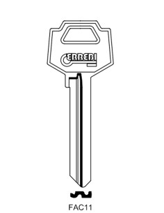 Key blank FAC11