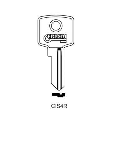 Key blank CIS4R