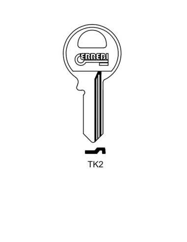 Key blank TK2