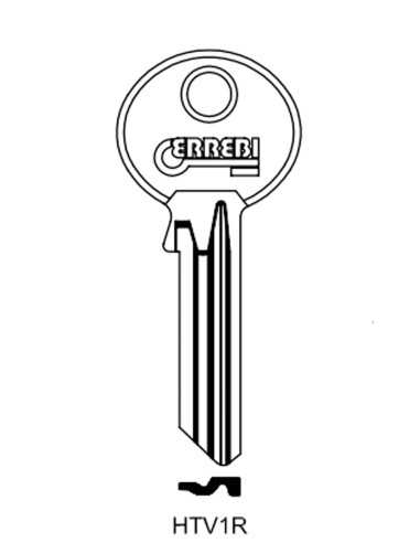 Key blank HTV1R