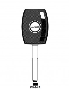Transponder key shell...