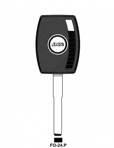 Transponder key shell TP00FO-24P