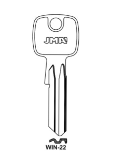 Key blank WIN-22