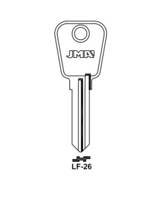 Key blank LF-26