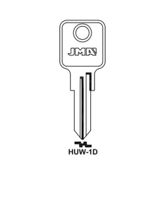 Key blank HUW-1D