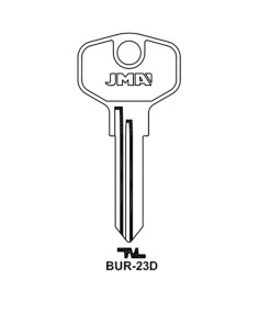 Key blank BUR-23D