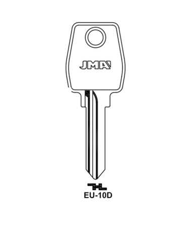Key blank EU-10D