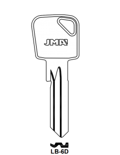 Key blank LB-6D