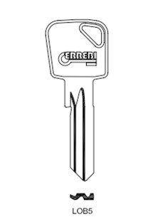 Key blank LOB5