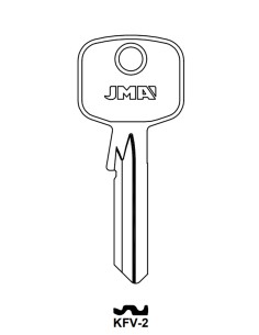Key blank KFV-2