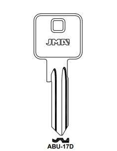 Key blank ABU-17D