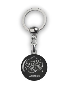 Key holder Zodiac Aquarius