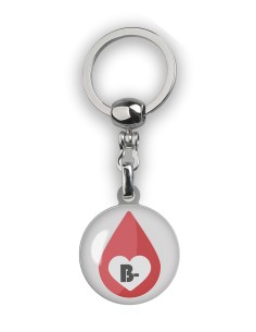 Key holder Blood Type B-