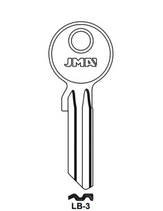 Key blank LB-3