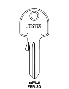 Key blank FER-3D